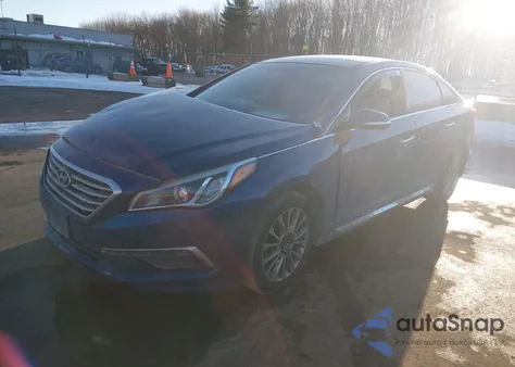 2015 Hyundai Sonata Limited from USA, damaged, VIN 5NPE34AF1FH130985
